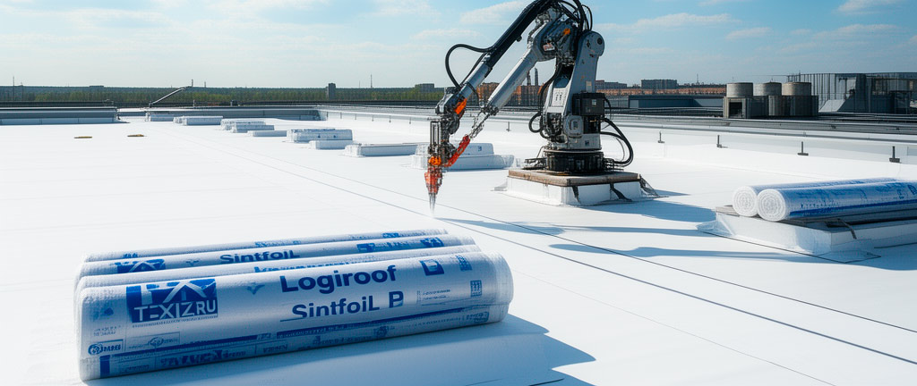 ТПО мембраны ТехноНИКОЛЬ: обзор Logicroof P, Sintfoil — технические характеристики | Строительные материалы ТехноНИКОЛЬ | Texiz